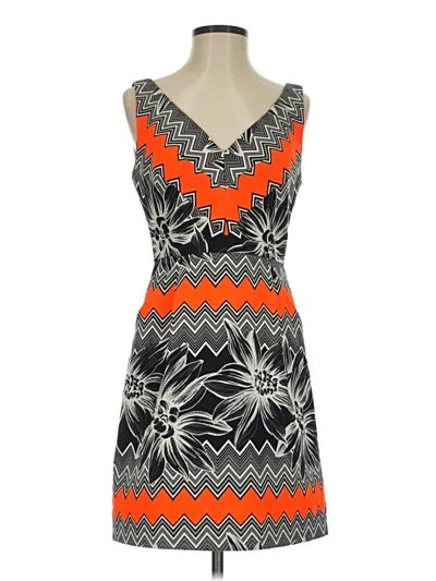 Pre-owned Milly Cocktail Dress In Orange