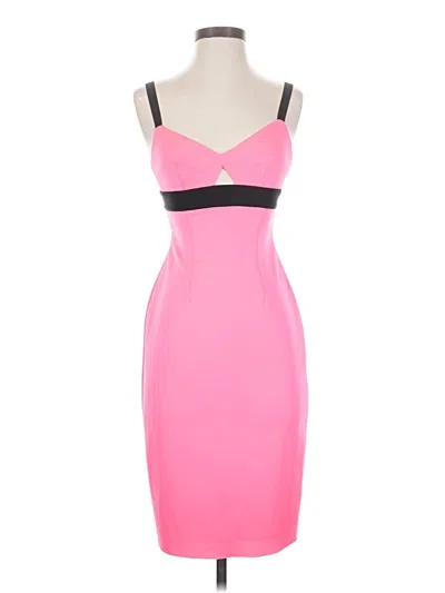 Pre-owned Milly Cocktail Dress In Pink