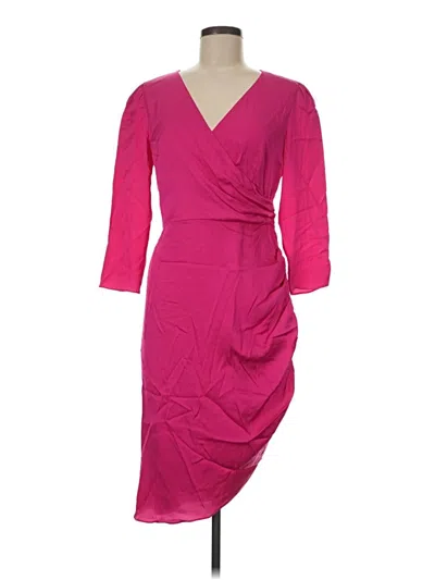 Pre-owned Milly Cocktail Dress In Pink