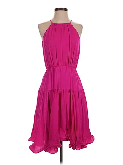 Pre-owned Milly Cocktail Dress In Pink