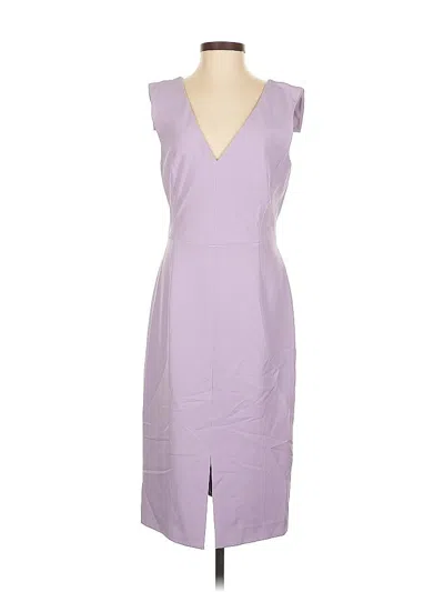Pre-owned Milly Cocktail Dress In Purple