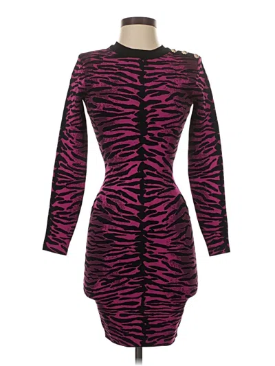 Milly Cocktail Dress In Purple