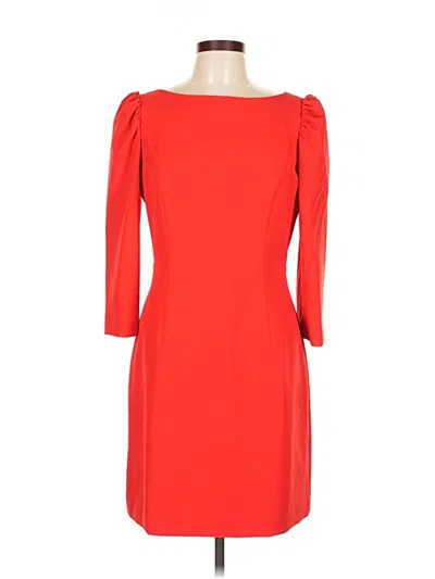 Pre-owned Milly Cocktail Dress In Red