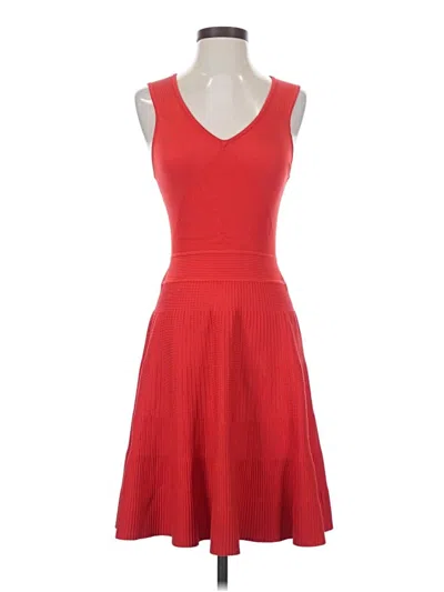 Pre-owned Milly Cocktail Dress In Red