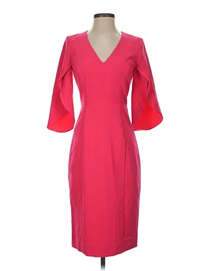 Milly Cocktail Dress In Red