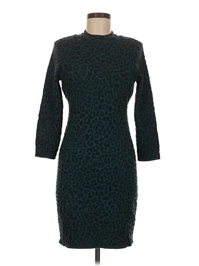 Pre-owned Milly Cocktail Dress In Teal