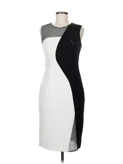 Pre-owned Milly Cocktail Dress In White