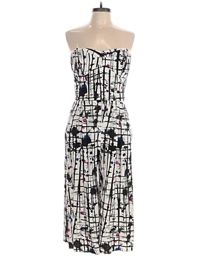 Pre-owned Milly Cocktail Dress In White