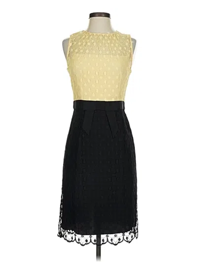 Pre-owned Milly Cocktail Dress In Yellow