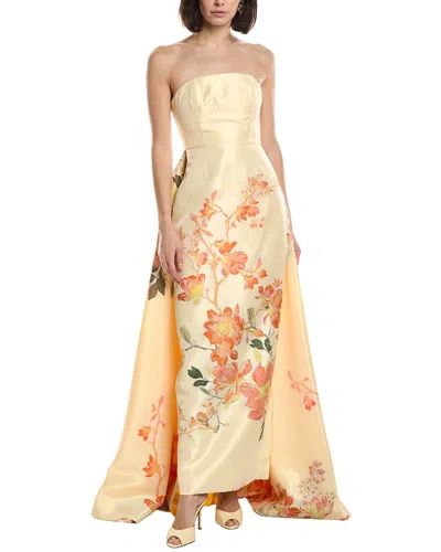 Milly Dorothy Maxi Dress In Neutral