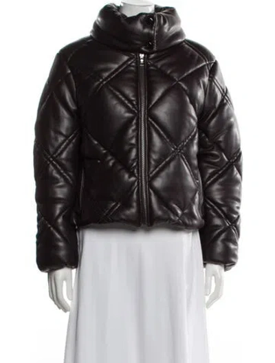 Pre-owned Milly Down Jacket W/ Tags In Black
