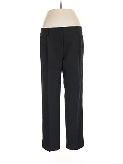 Pre-owned Milly Dress Pants In Black