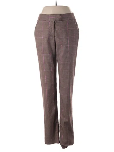 Pre-owned Milly Dress Pants In Brown