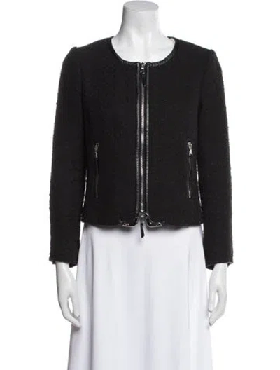 Pre-owned Milly Evening Jacket In Black