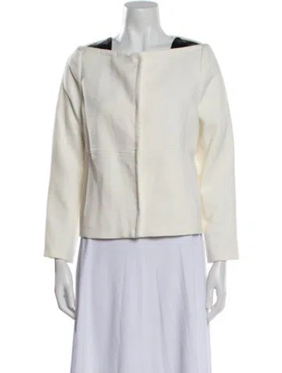 Pre-owned Milly Evening Jacket In Neutral