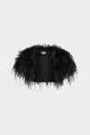 Milly Feather In Black