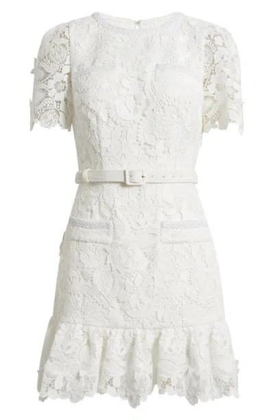 MILLY MILLY FLORAL LACE DRESS