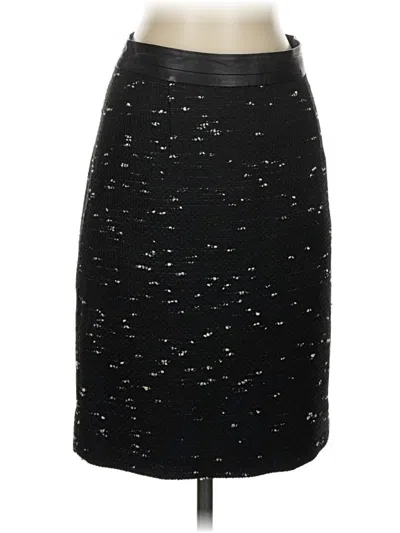 Pre-owned Milly Formal Skirt In Black