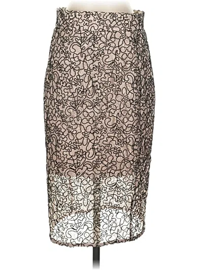 Pre-owned Milly Formal Skirt In Black