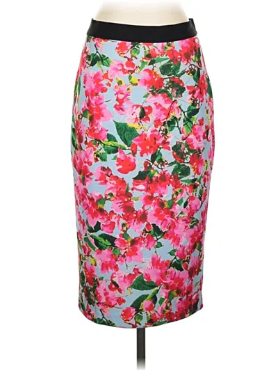 Pre-owned Milly Formal Skirt In Blue