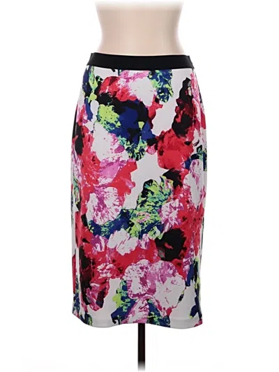 Pre-owned Milly Formal Skirt In Pink