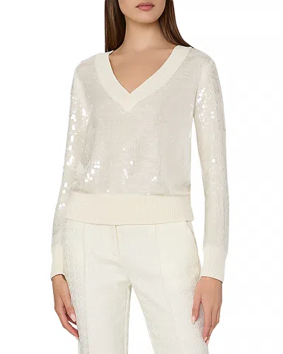 MILLY ILARIA SEQUIN SWEATER