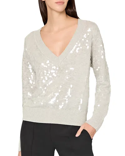 MILLY ILARIA SEQUIN SWEATER