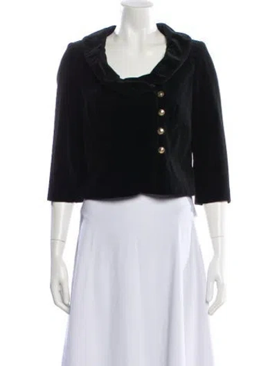 Pre-owned Milly Jacket In Black