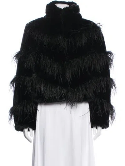 Pre-owned Milly Jacket In Black