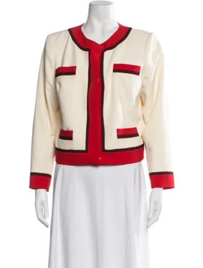 Pre-owned Milly Jacket In Red
