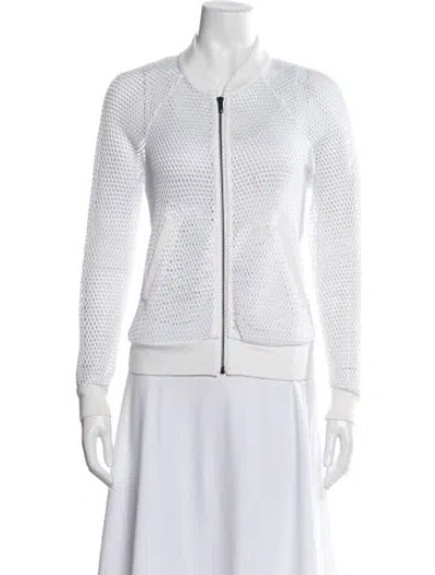 Pre-owned Milly Jacket In White