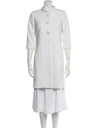 Pre-owned Milly Jacket In White