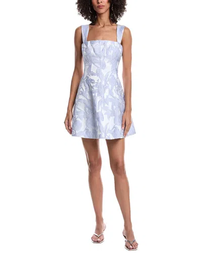 Milly Jacquard Mini Dress In Multi