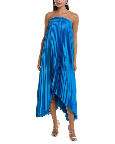 Milly Jordyn Satin Midi Dress