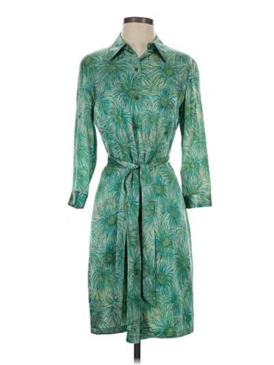 Pre-owned Milly Kimono In Green