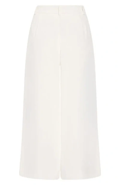 Milly Layla Pleated Culottes In White