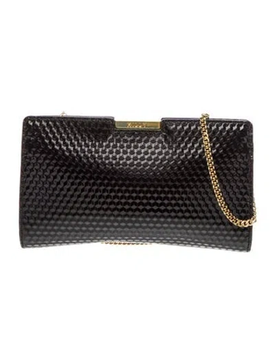 Pre-owned Milly Leather Shoulder Bag In Black