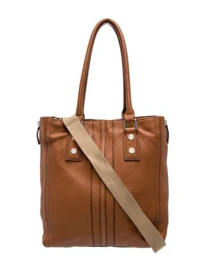 Pre-owned Milly Leather Shoulder Bag In Brown