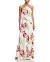Milly Illy Leda Printed Maxi Dress In Multi
