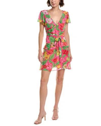 Milly Lee Tulip Mini Dress In Multi