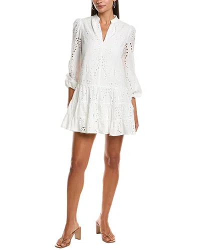 Milly Margaret Butterfly Eyelet Mini Dress