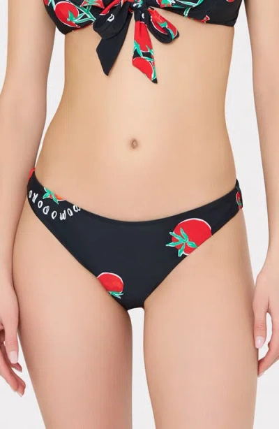 Milly Margot Pomodoro Bikini Bottoms In Multi