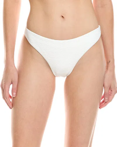 MILLY MILLY MARGOT SOLID TEXTURE BIKINI BOTTOM