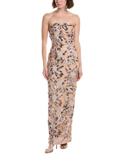 Milly Meredith Sequin Maxi Dress In Multi