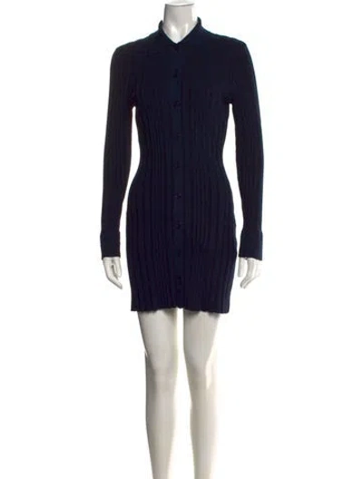 Pre-owned Milly Mini Dress In Black