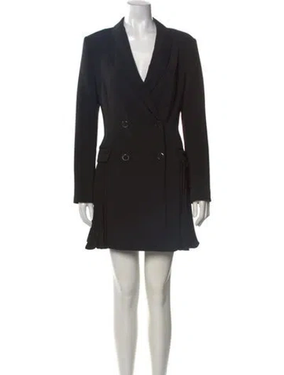 Pre-owned Milly Mini Dress W/ Tags In Black