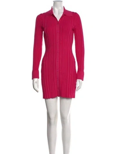 Pre-owned Milly Mini Dress W/ Tags In Pink