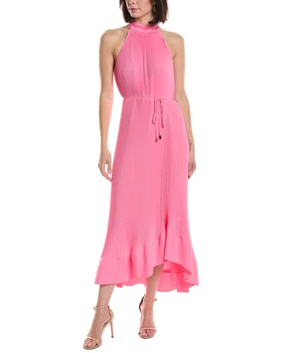 Milly Nalani Midi Dress In Pink