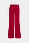 Milly Nash Cady Pants In Red