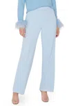 Milly Natia Crepe Pants In Blue